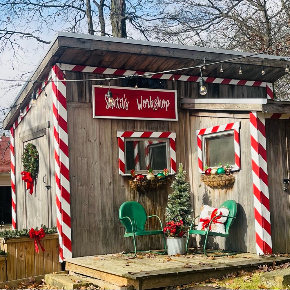 He made me this shed!!